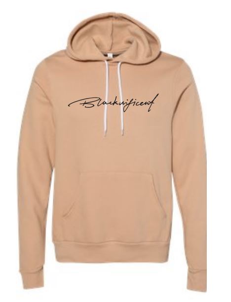 Blacknificent Hoodie in Creme