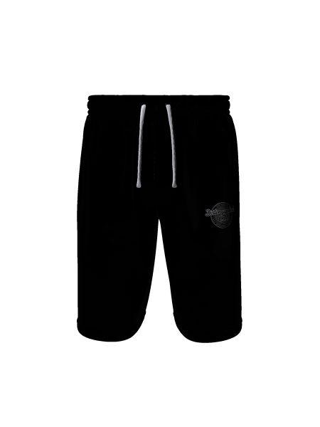 Black Price of Jogger Shorts by Distinguished One