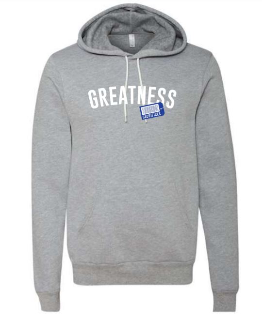 Grey Price of Greatness Hoodie